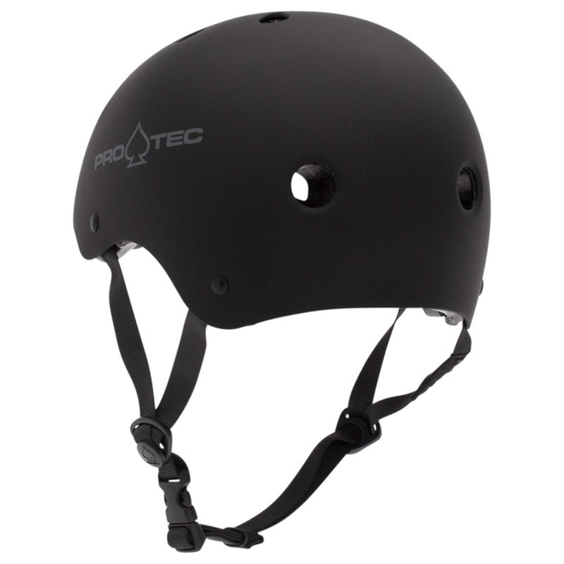 Pro-Tec Classic Safety Certified Skate and Bike Helmet, Large, Matte Black - Image 4